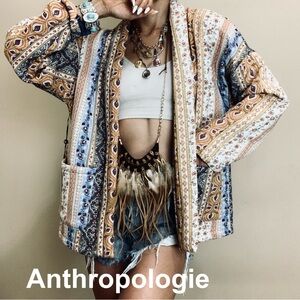 Brand New Anthropologie  jacket size L